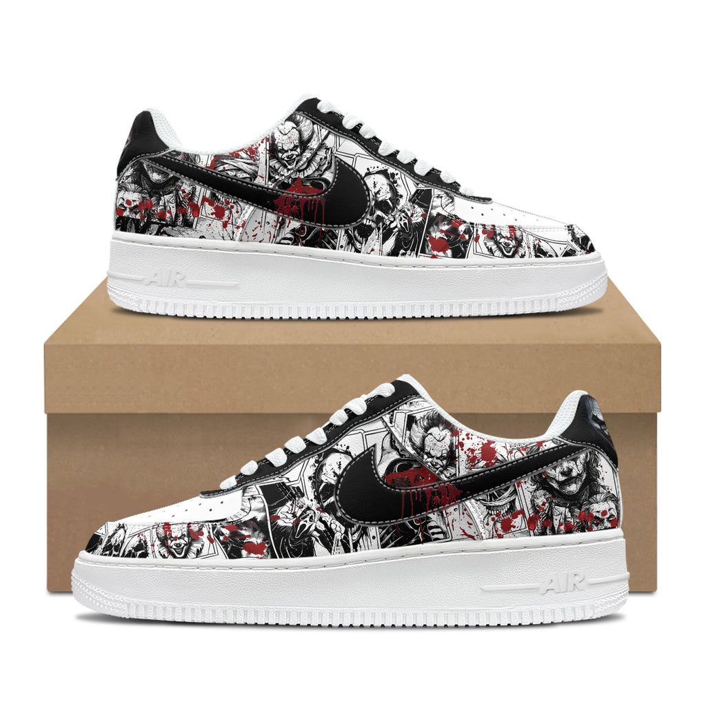 Horror Movies Club In Halloween AF1 Shoes