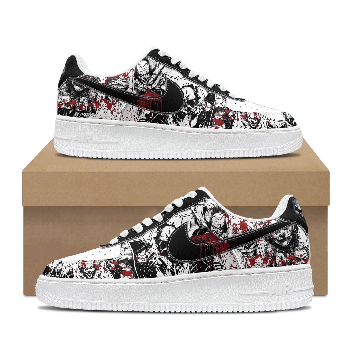 Horror Movies Club In Halloween AF1 Shoes