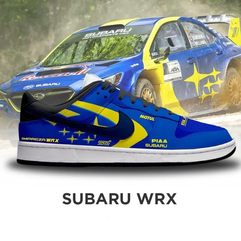 Subaru Wrx Car Racing Special Low Top Shoes