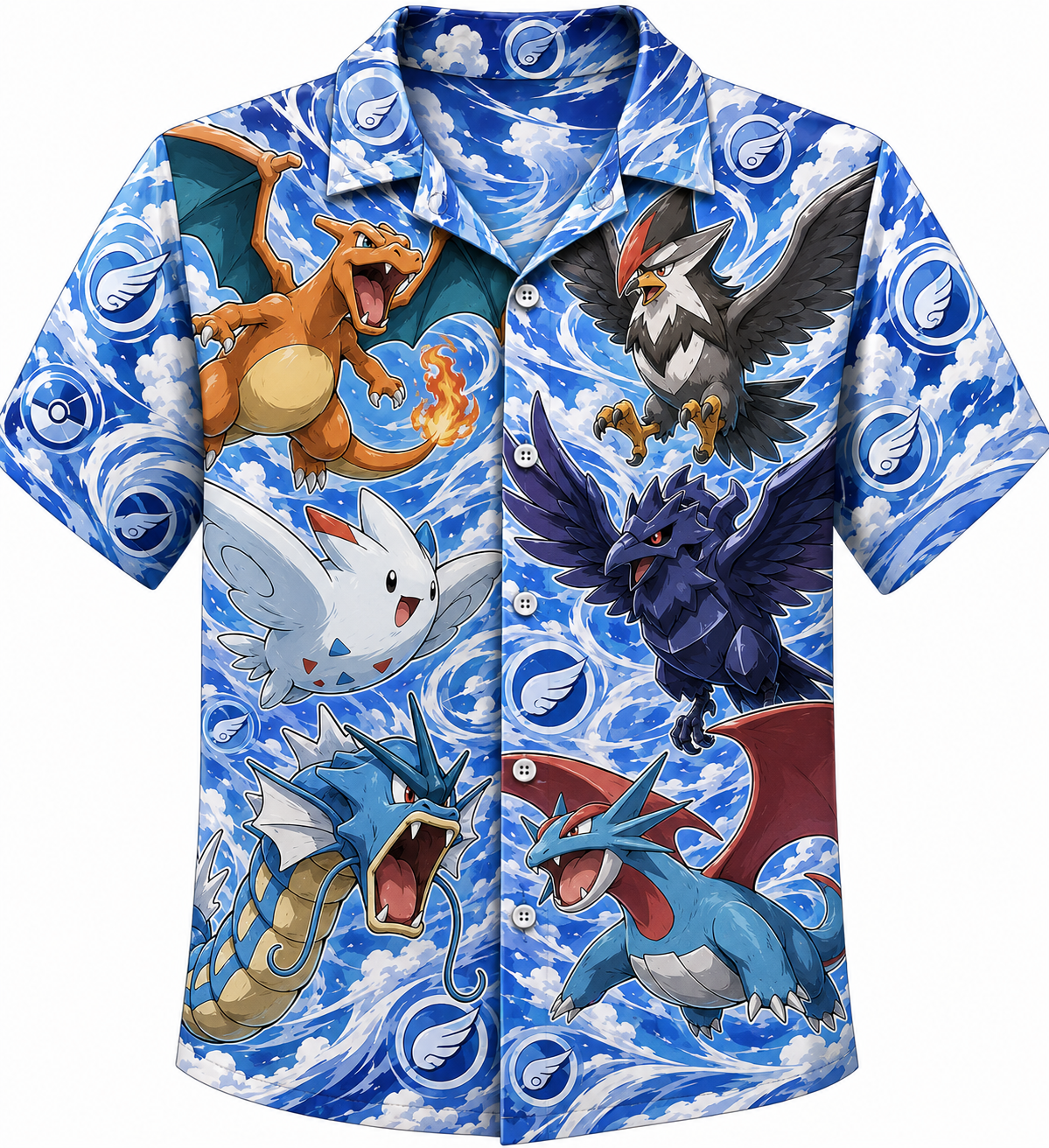 Ahegao Manga Collage Button Up Hawaiian Shirt For Andrewibarra1994