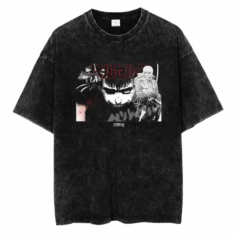 Berserk Iron Will Oversized Vintage T-Shirt
