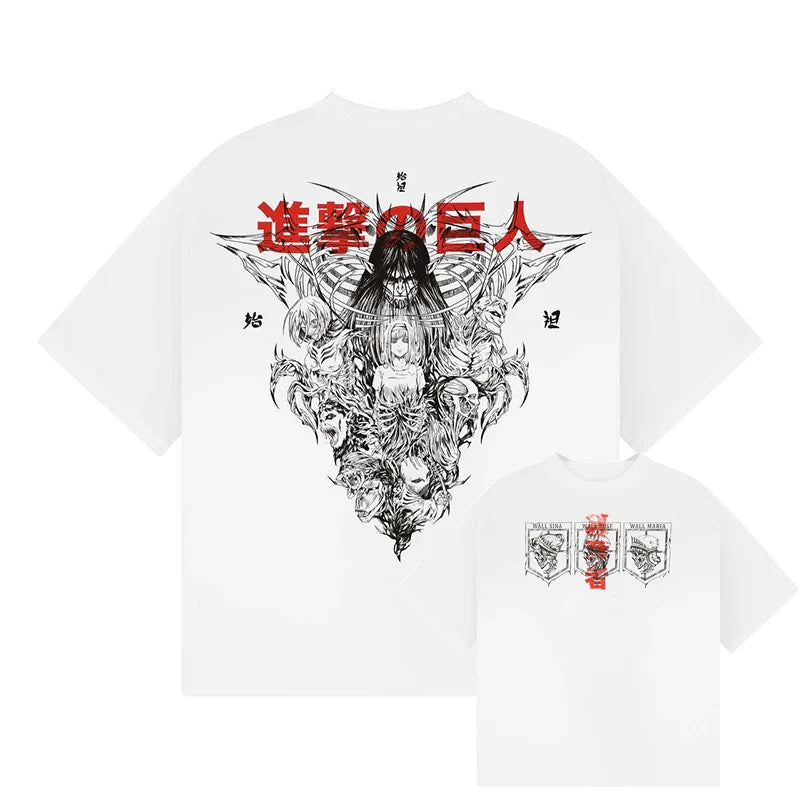 Attack on Titan Scout's Pride Oversized Graphic T-Shirt