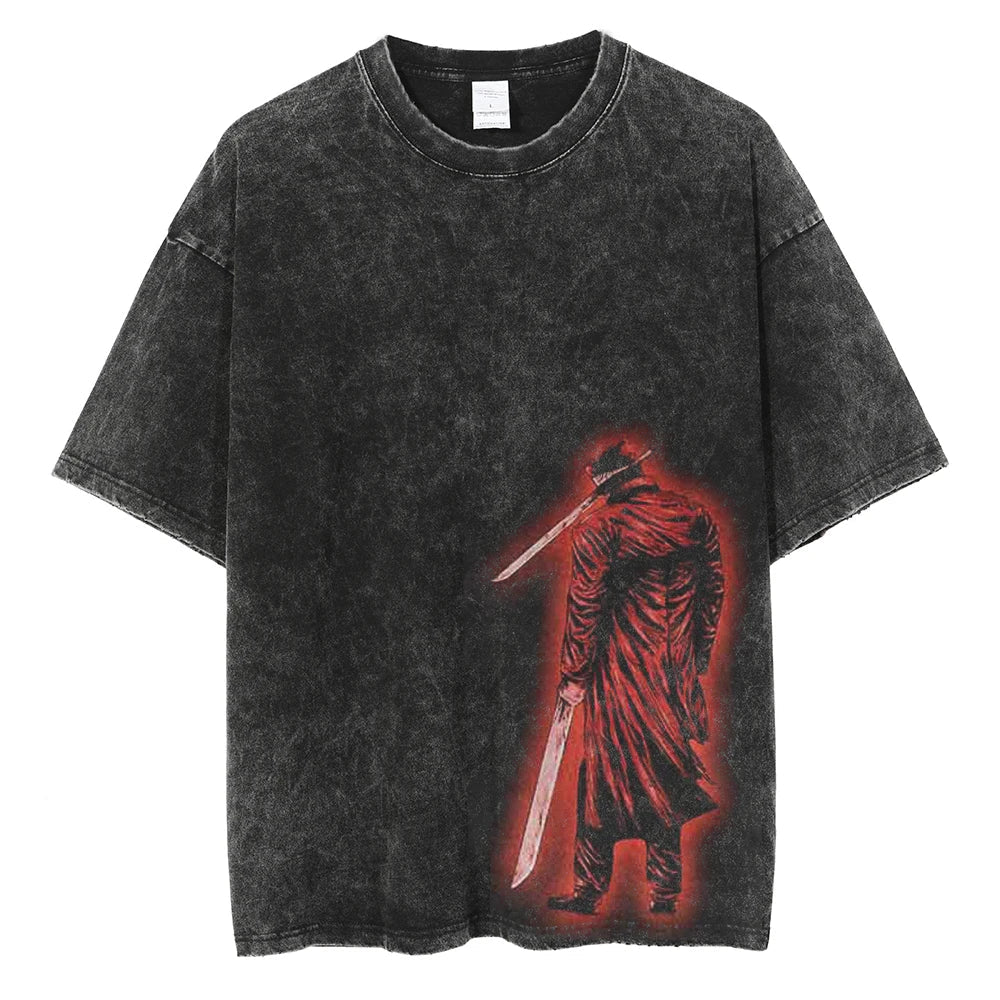 Chainsaw Man Denji Chainsaw Maniac Vintage T-Shirt