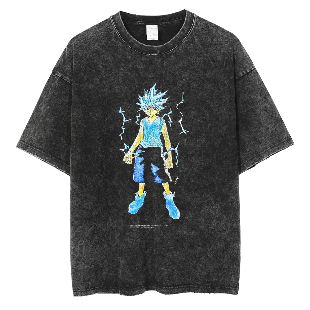 Hunter x Hunter Killua Electrify Vintage T-Shirt
