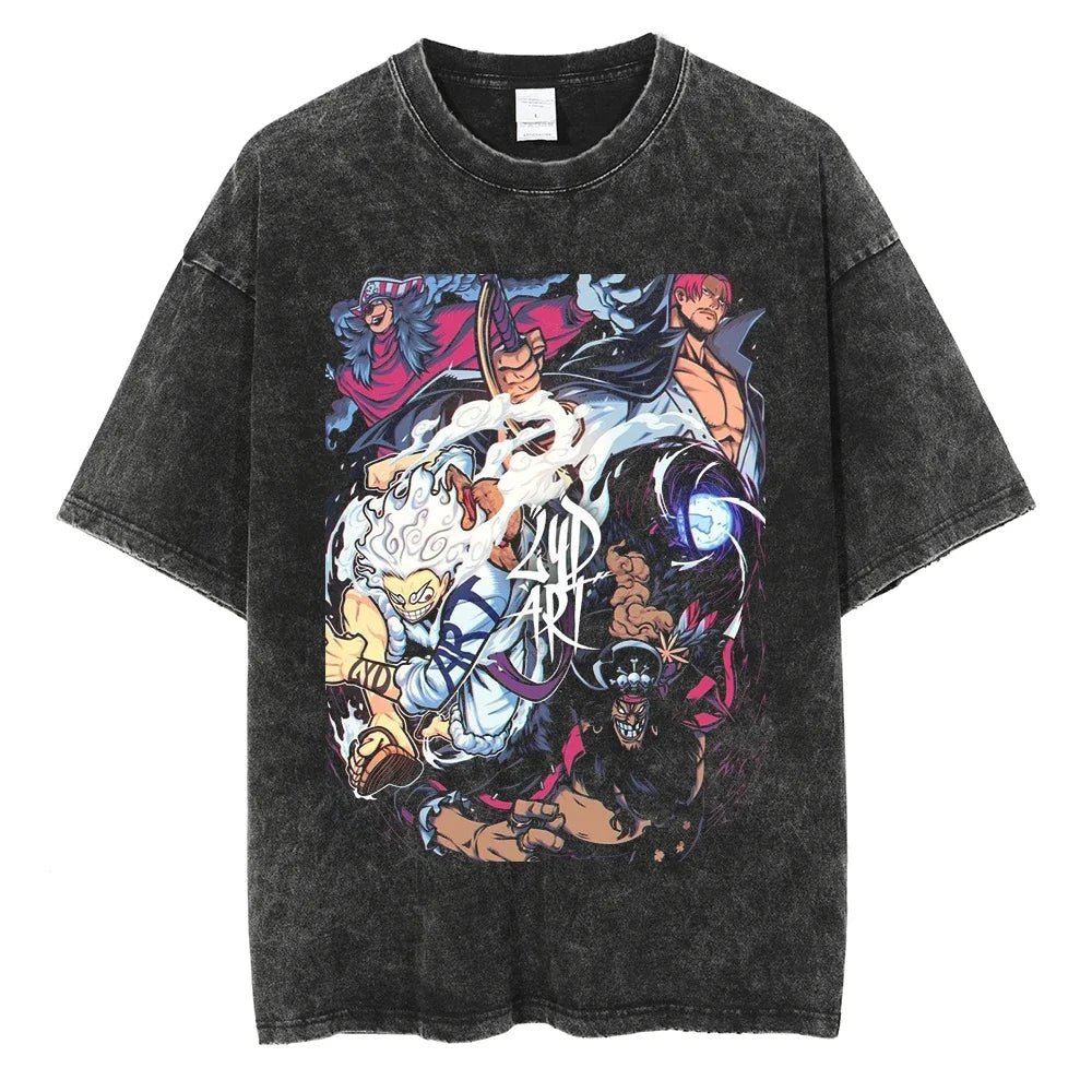 One Piece Usopp Straw Hat Pirate Vintage T-Shirt