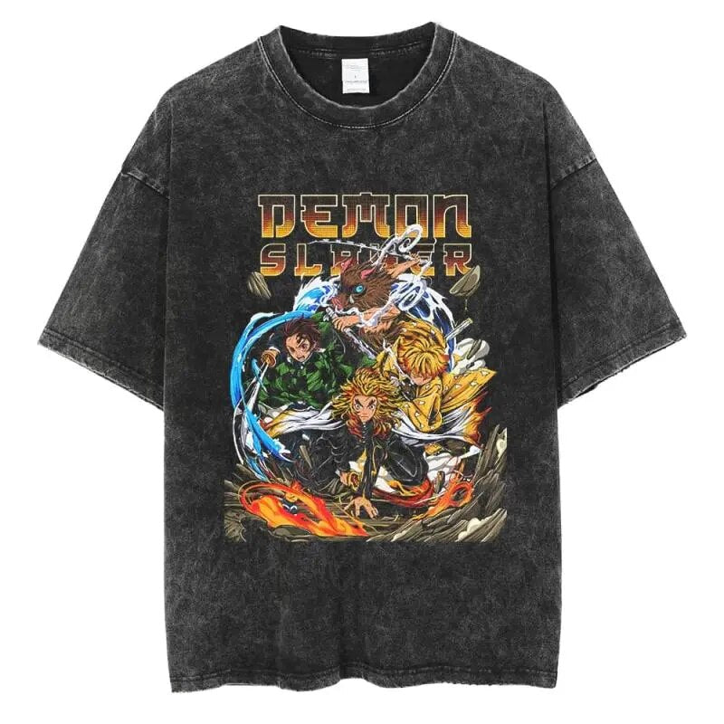 Demon Slayer Kimetsu Force Vintage T-Shirt