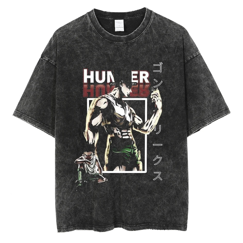 Hunter x Hunter Gon Powerful Hunter Oversized Vintage T-Shirt