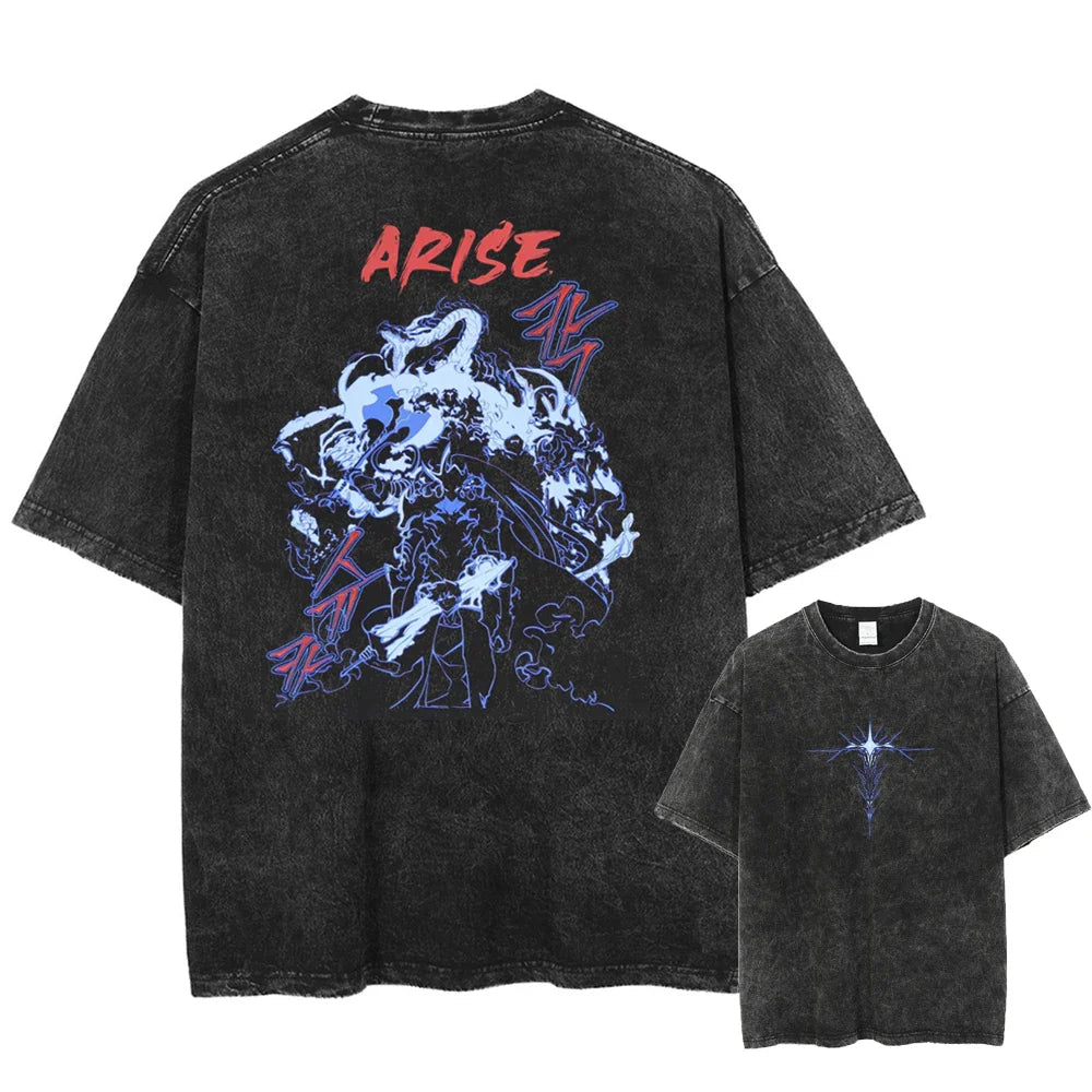 Solo Leveling Arise's Power Vintage T-Shirt