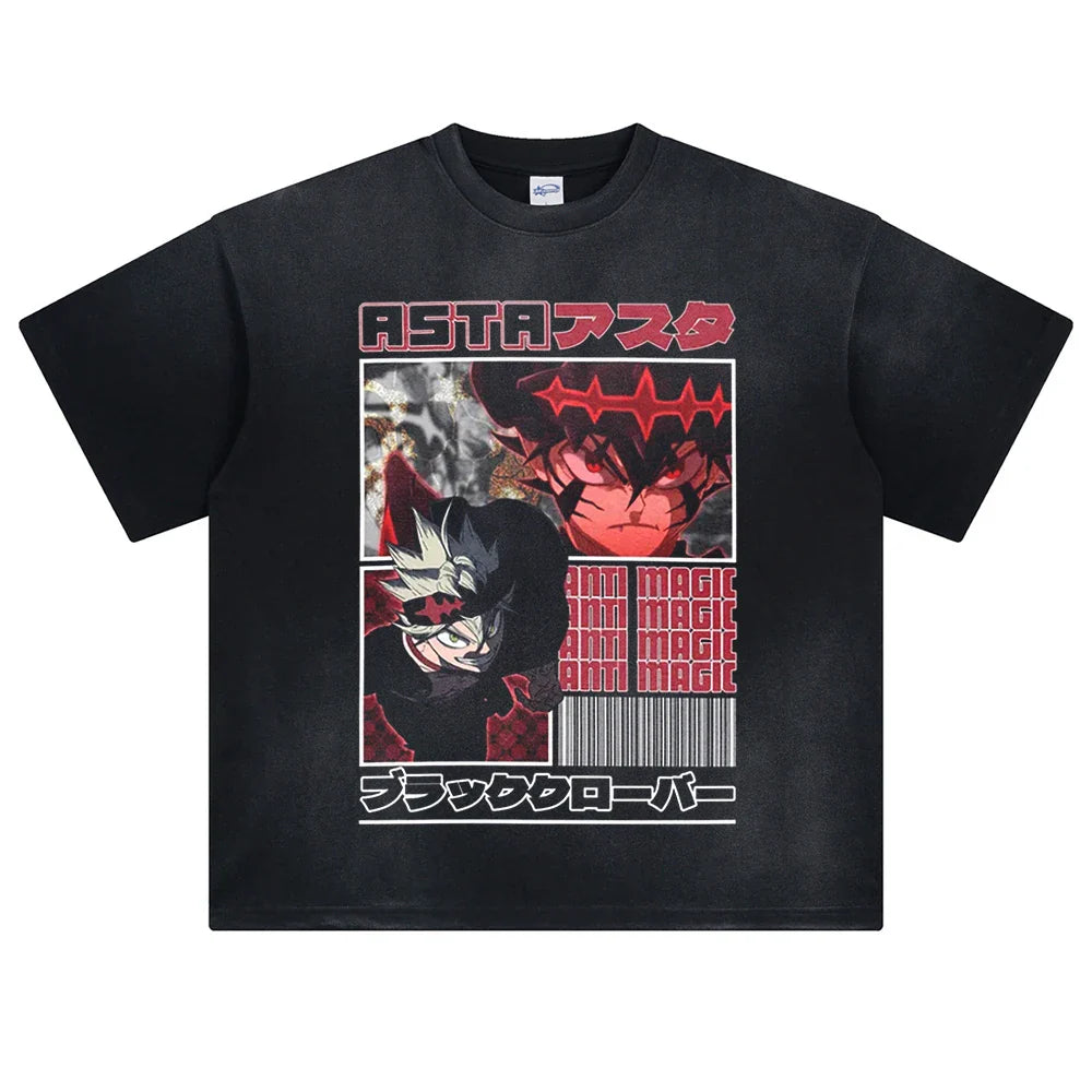 Black Clover Asta's Magic Vintage T-Shirt