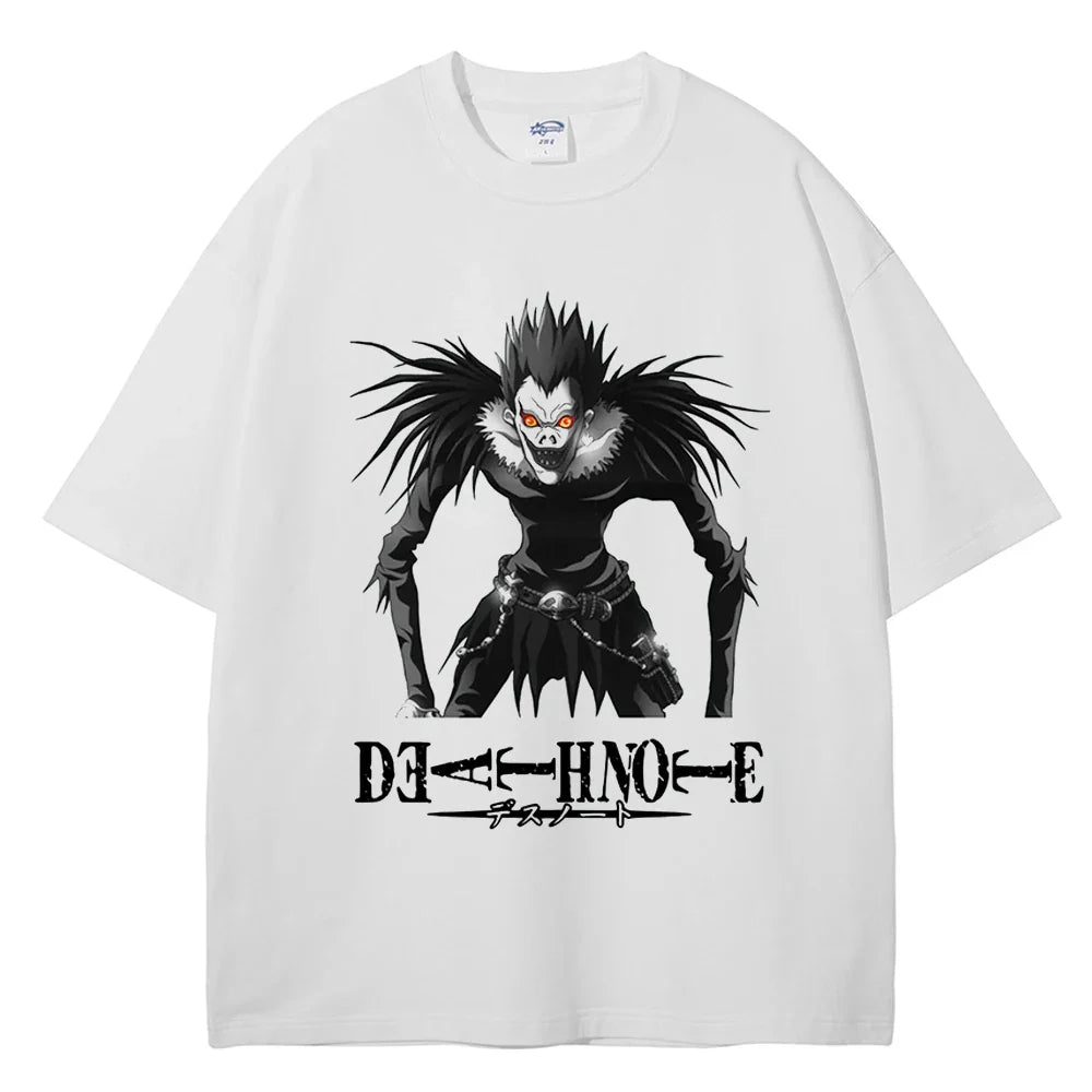 Death Note Shinigami's Shadow Oversized Graphic T-Shirt