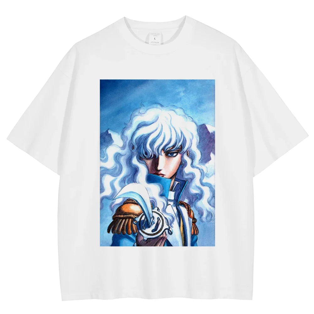 Berserk Griffith The Fallen Hero Oversized Vintage T-Shirt