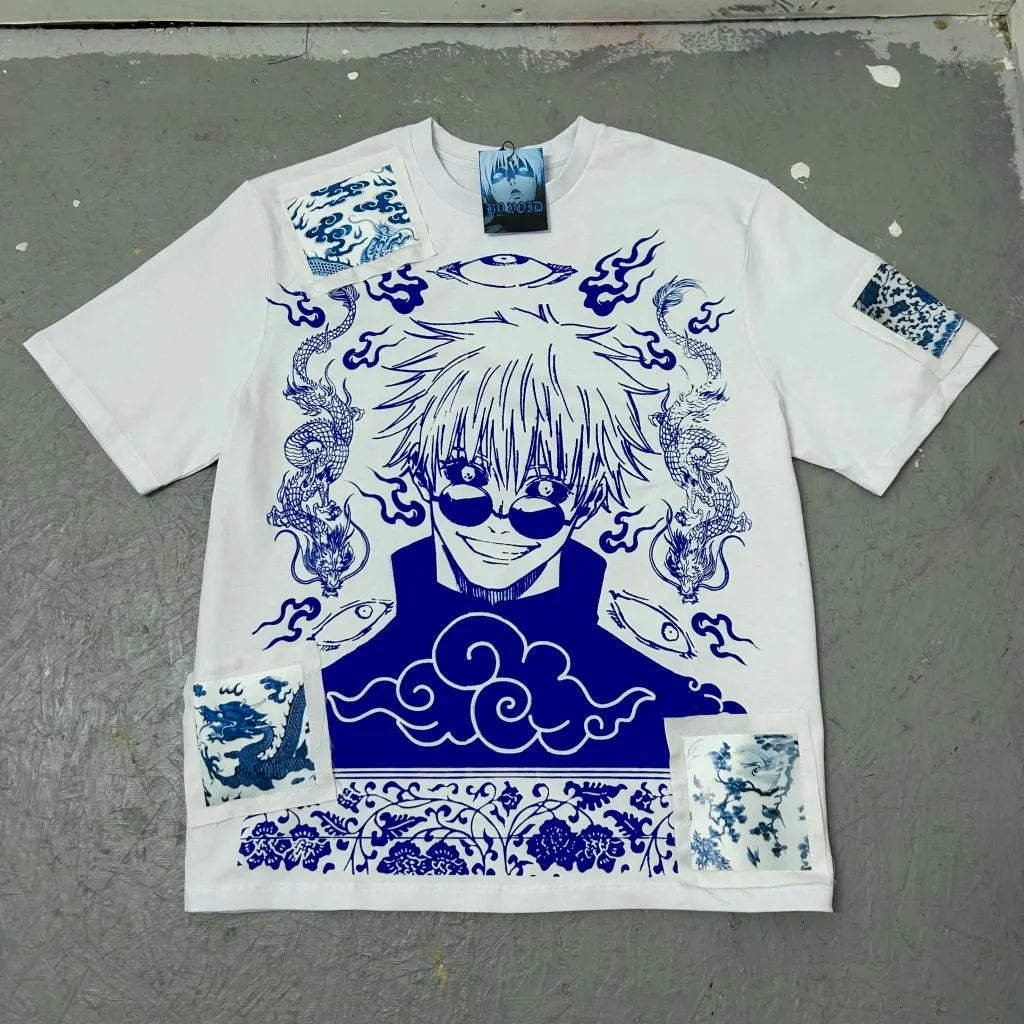 Jujutsu Kaisen Gojo Unmatched Sorcerer Graphic T-Shirt