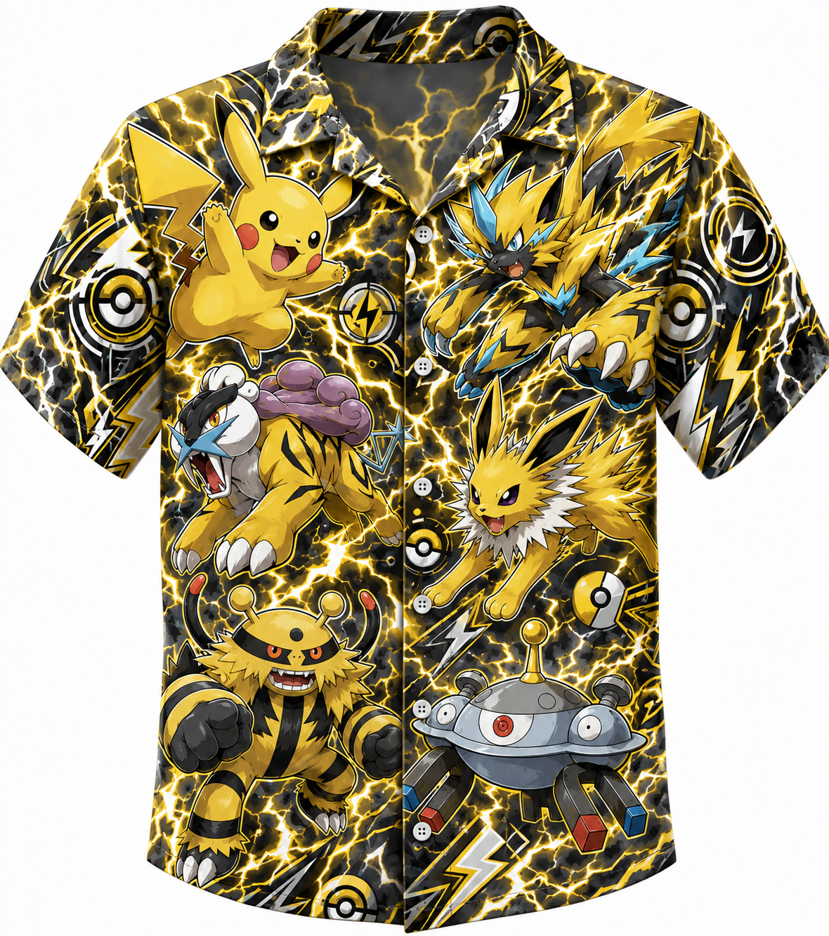 Ahegao Manga Collage Button Up Hawaiian Shirt For Andrewibarra1994