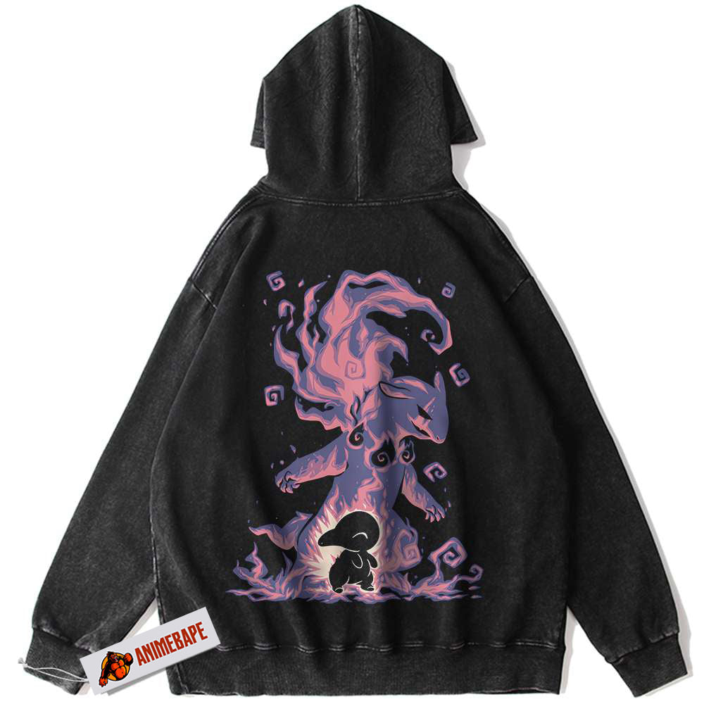 Cyndaquil Typhlosion Vintage Pokemon Anime Hoodie for Adults