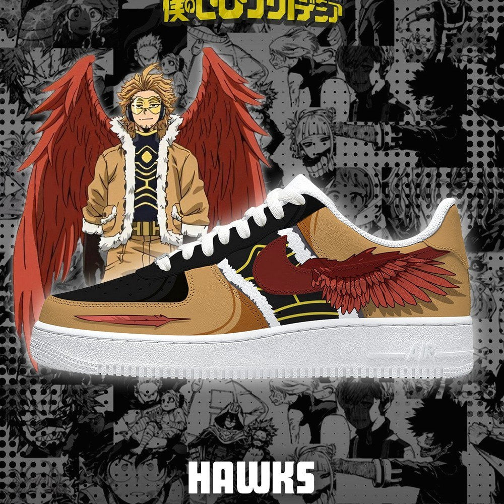 Hawks My Hero Academia AF1 Shoes