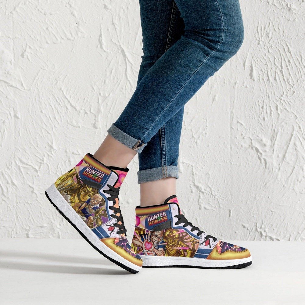 Isaac Netero 100 Type Guanyin Bodhisattva Hunter JD1 High Top Shoes