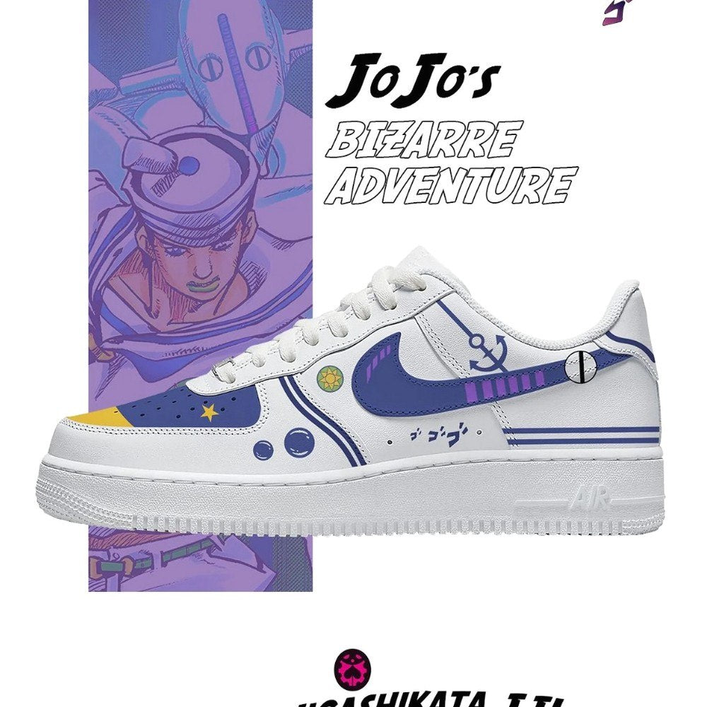 Josuke Higashikata JJL Jojo's Bizarre Adventure Low Top Shoes