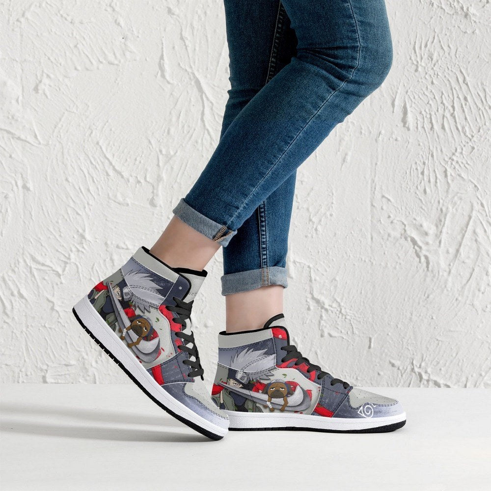 Kakashi Hatake Anbu Ninja JD1 High Top Shoes