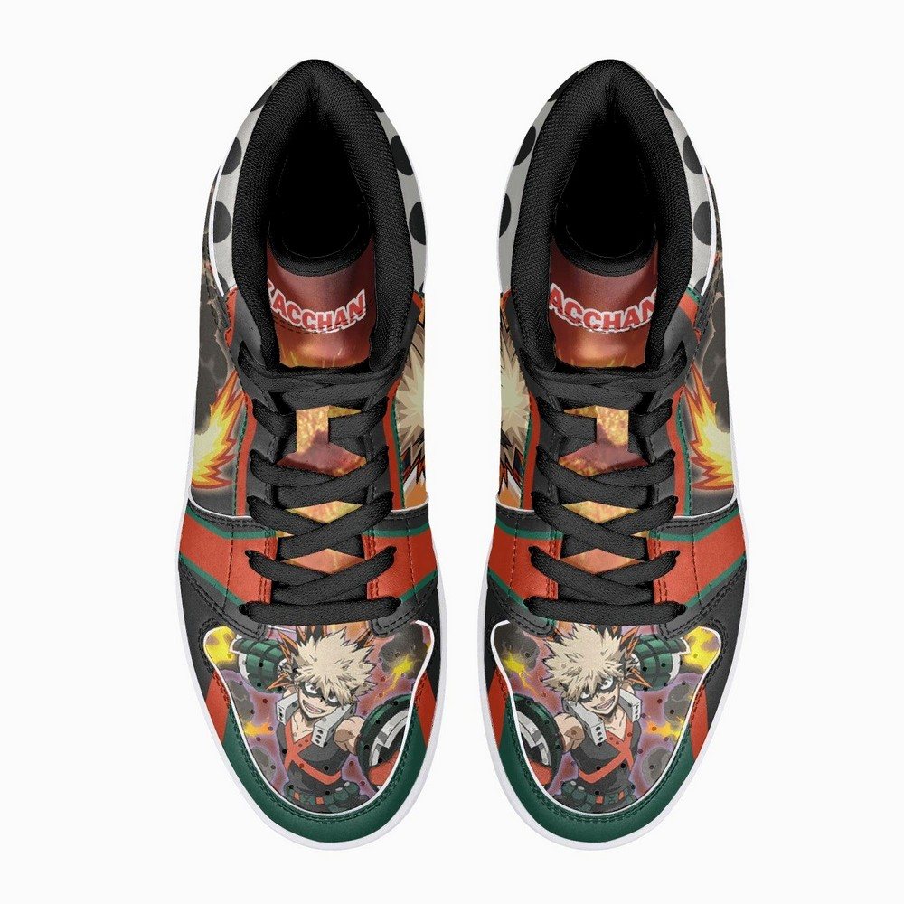 Katsuki Bakugo My Hero JD1 High Top Shoes