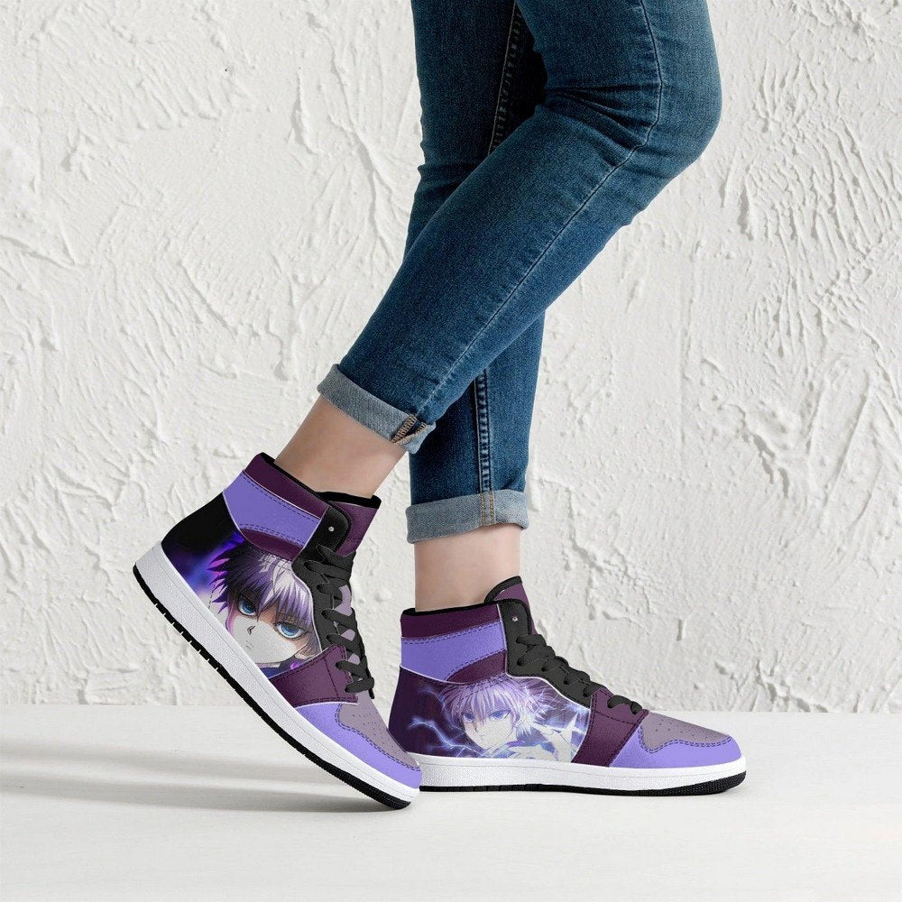 Killua Lightning Palm Hunter JD1 High Top Shoes