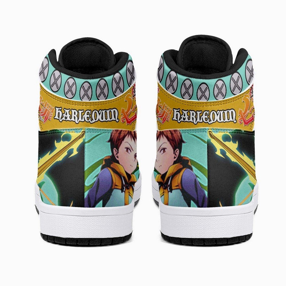 King Seven Deadly Sins JD1 High Top Shoes