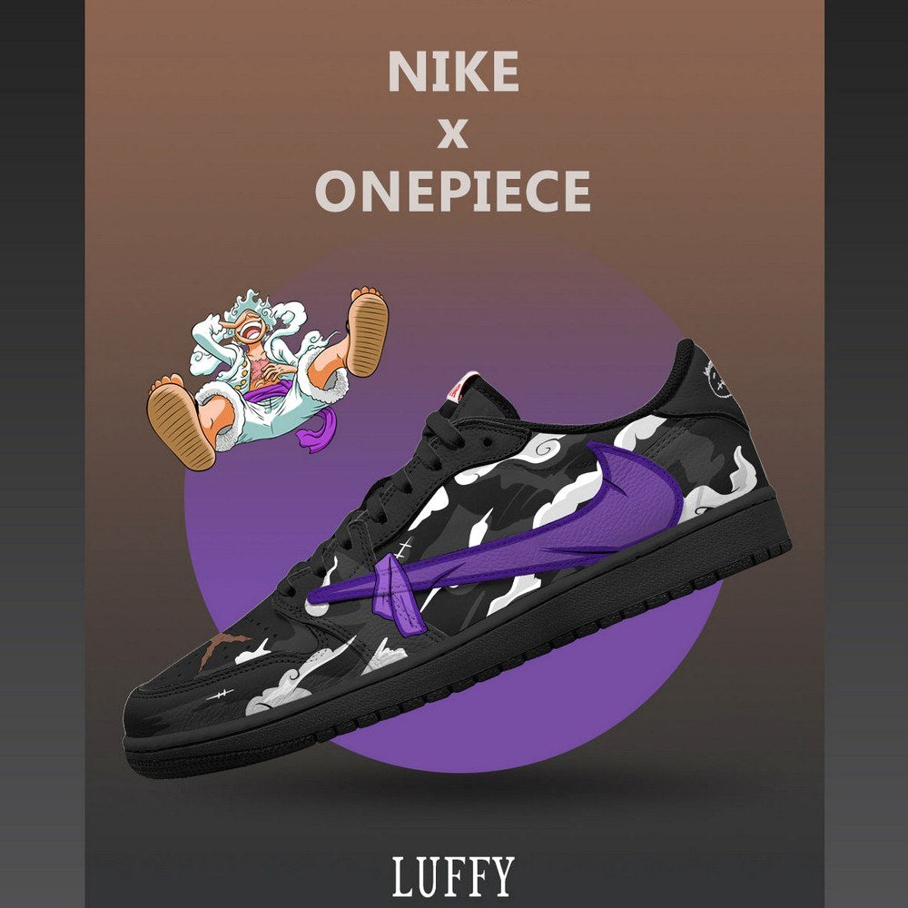 Monkey D. Luffy V.9 One Piece Limited Low Top Shoes