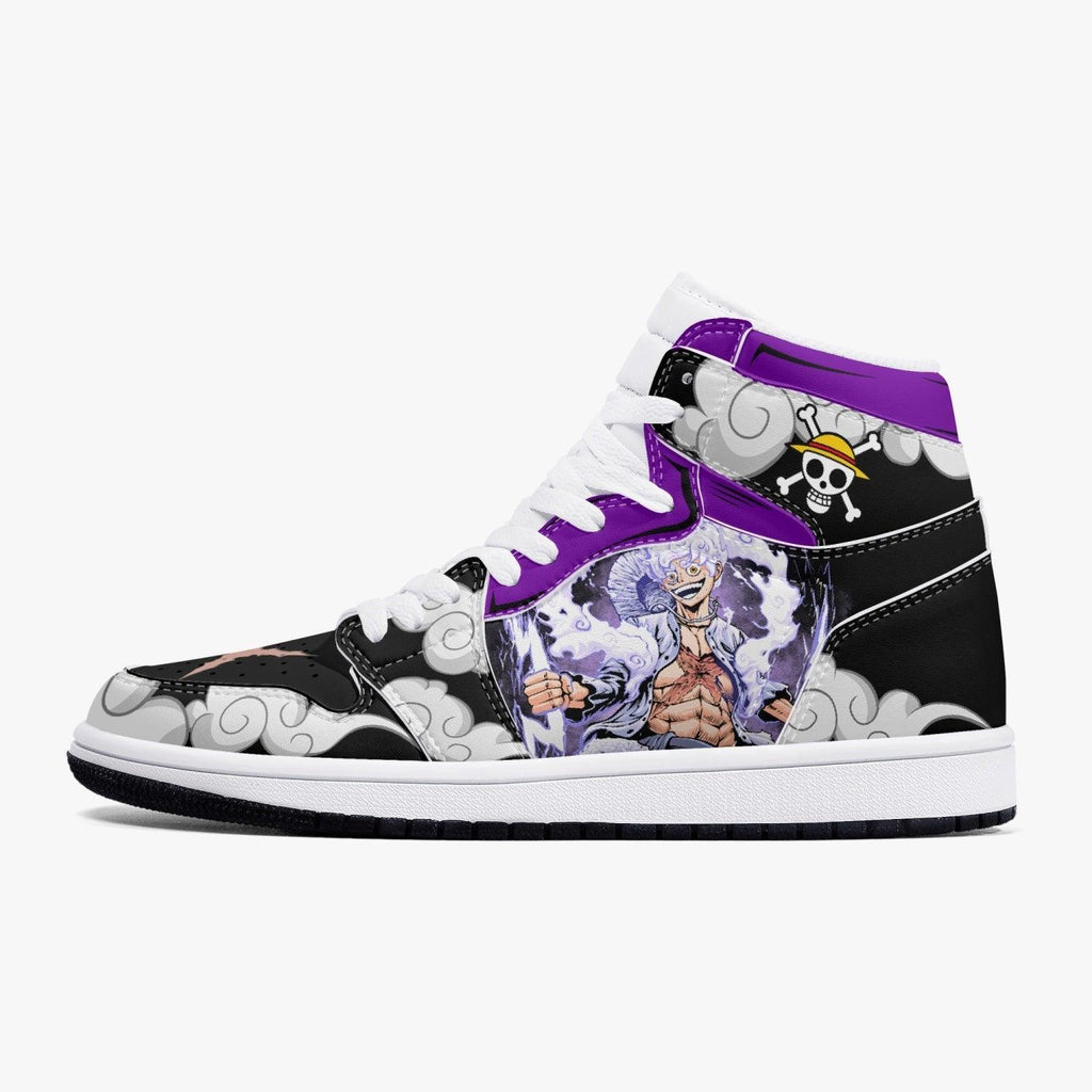 One Piece Luffy Nika AJ1 High Top Shoes