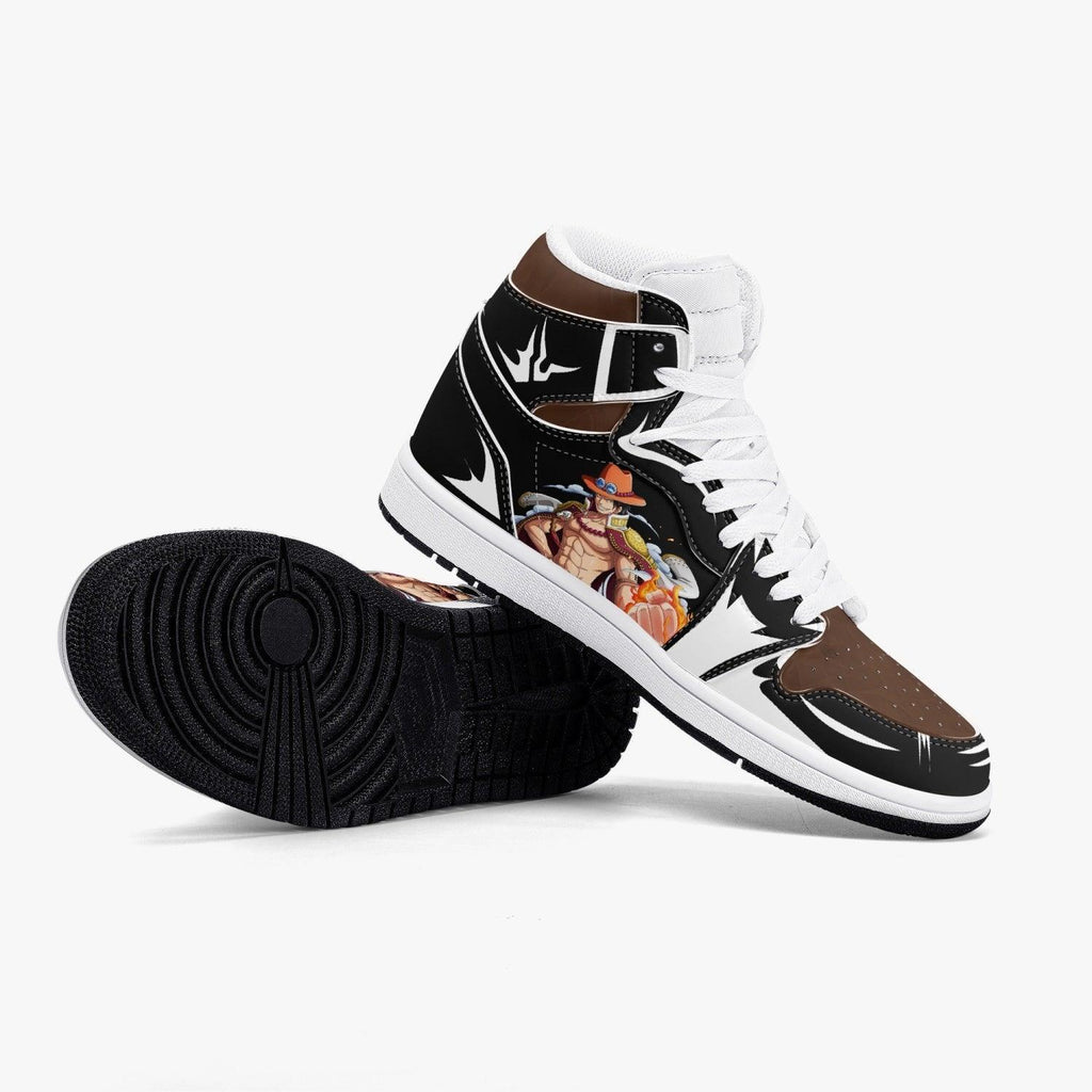 One Piece Portgas D. Ace AJ1 High Top Shoes