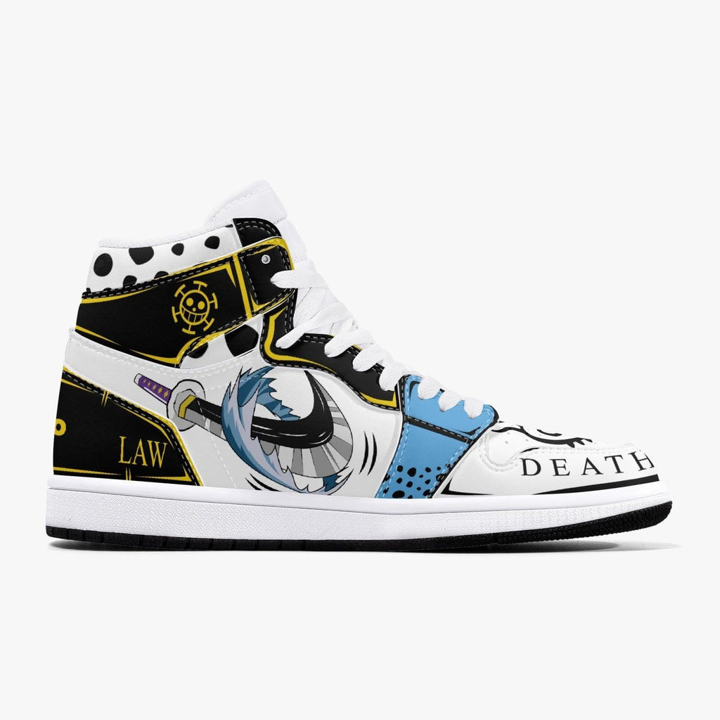 One Piece Trafalgar D Water Law AJ1 High Top Shoes