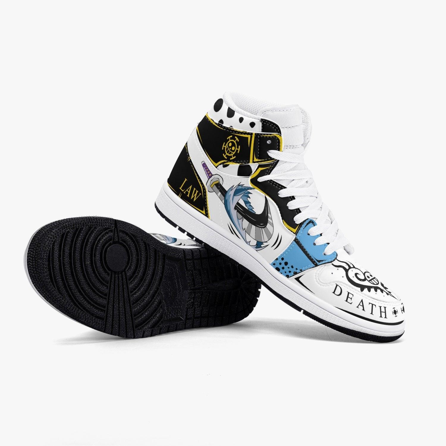 One Piece Trafalgar D Water Law AJ1 High Top Shoes