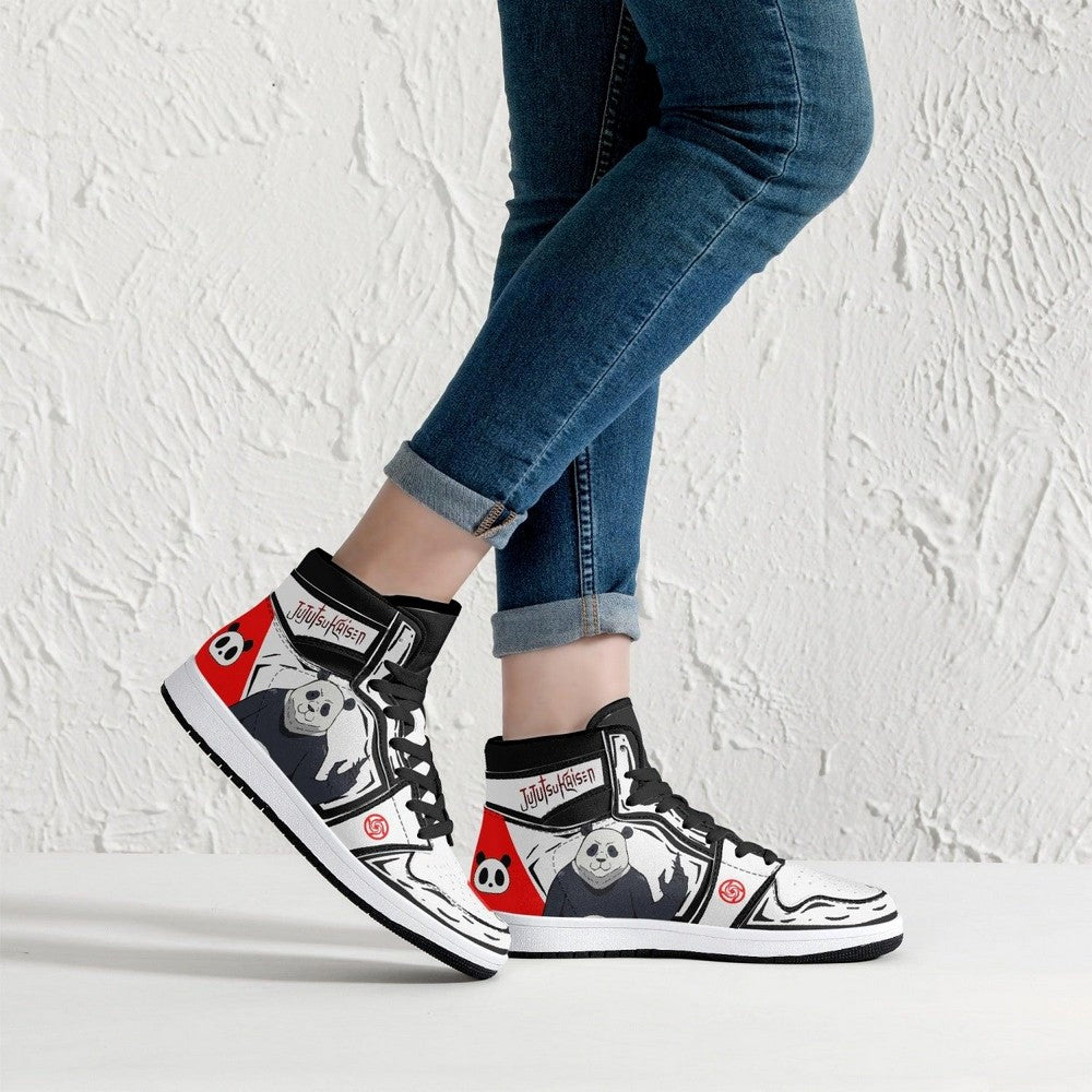 Panda Sorcery Fight JD1 High Top Shoes
