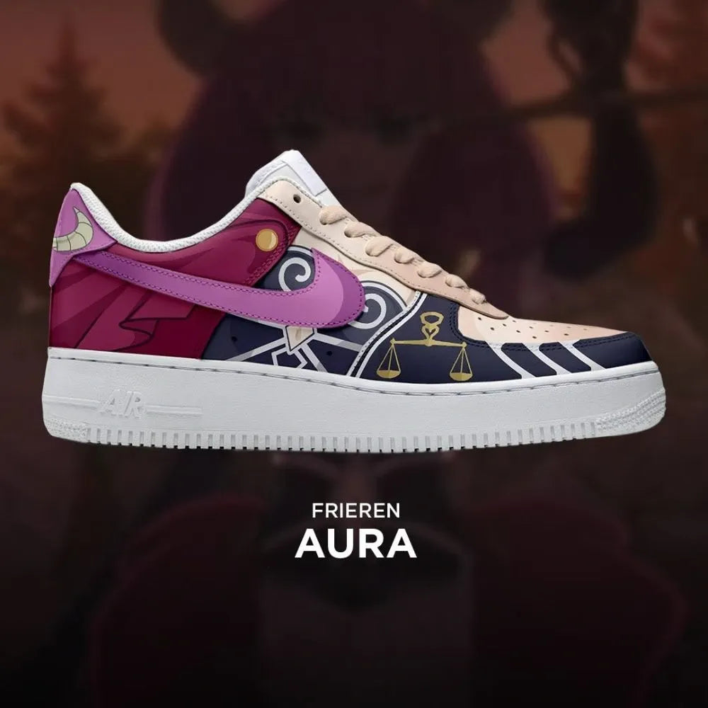 Aura Frieren Beyond Journey End Low Top Shoes