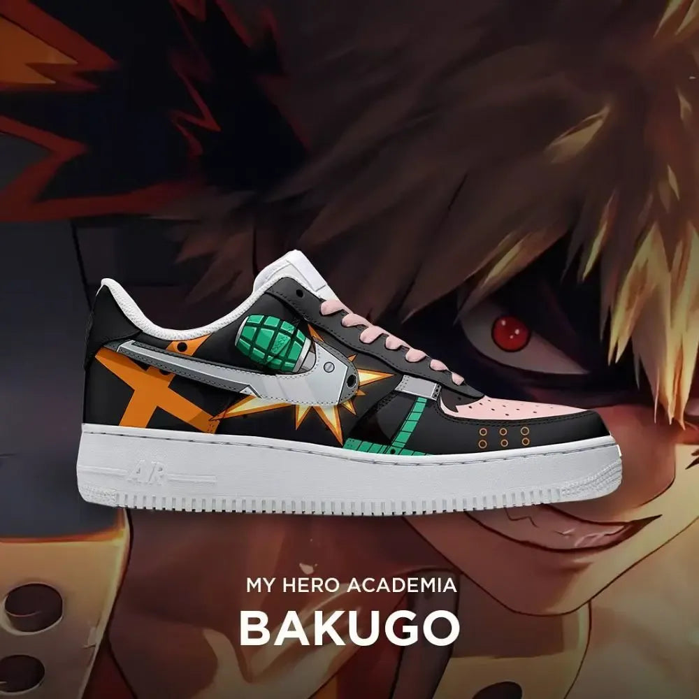 Bakugo My Hero Academia Edition Low Top Shoes