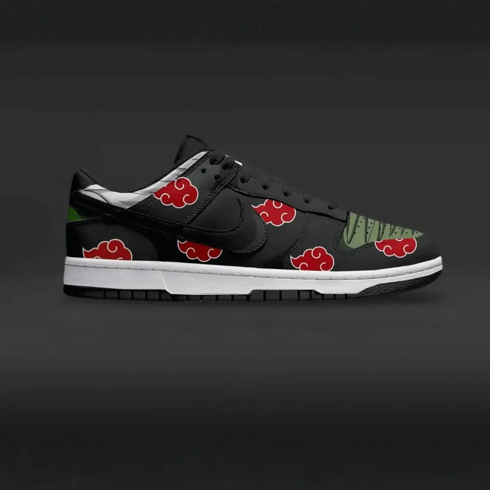 Zetsu Akatsuki Naruto Edition Low Top Shoes