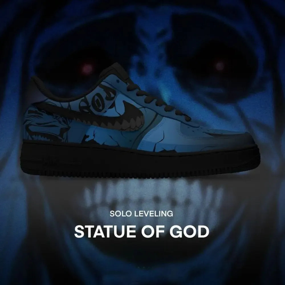 Statue of God Solo Leveling Special Low Top Shoes