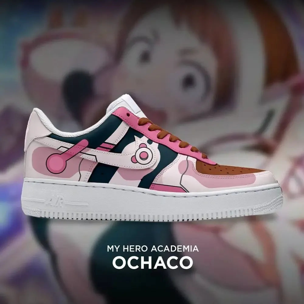 Ochaco My Hero Academia Edition Low Top Shoes