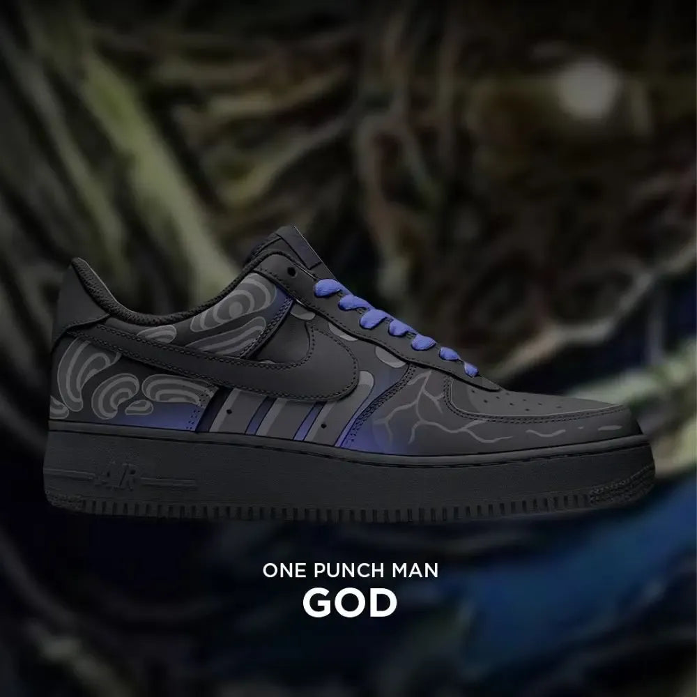 God One Punch Man Low Top Shoes