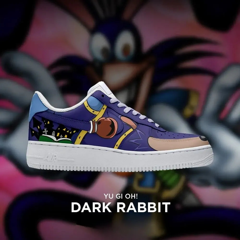 Dark Rabbit Yu-Gi-Oh Edition Low Top Shoes