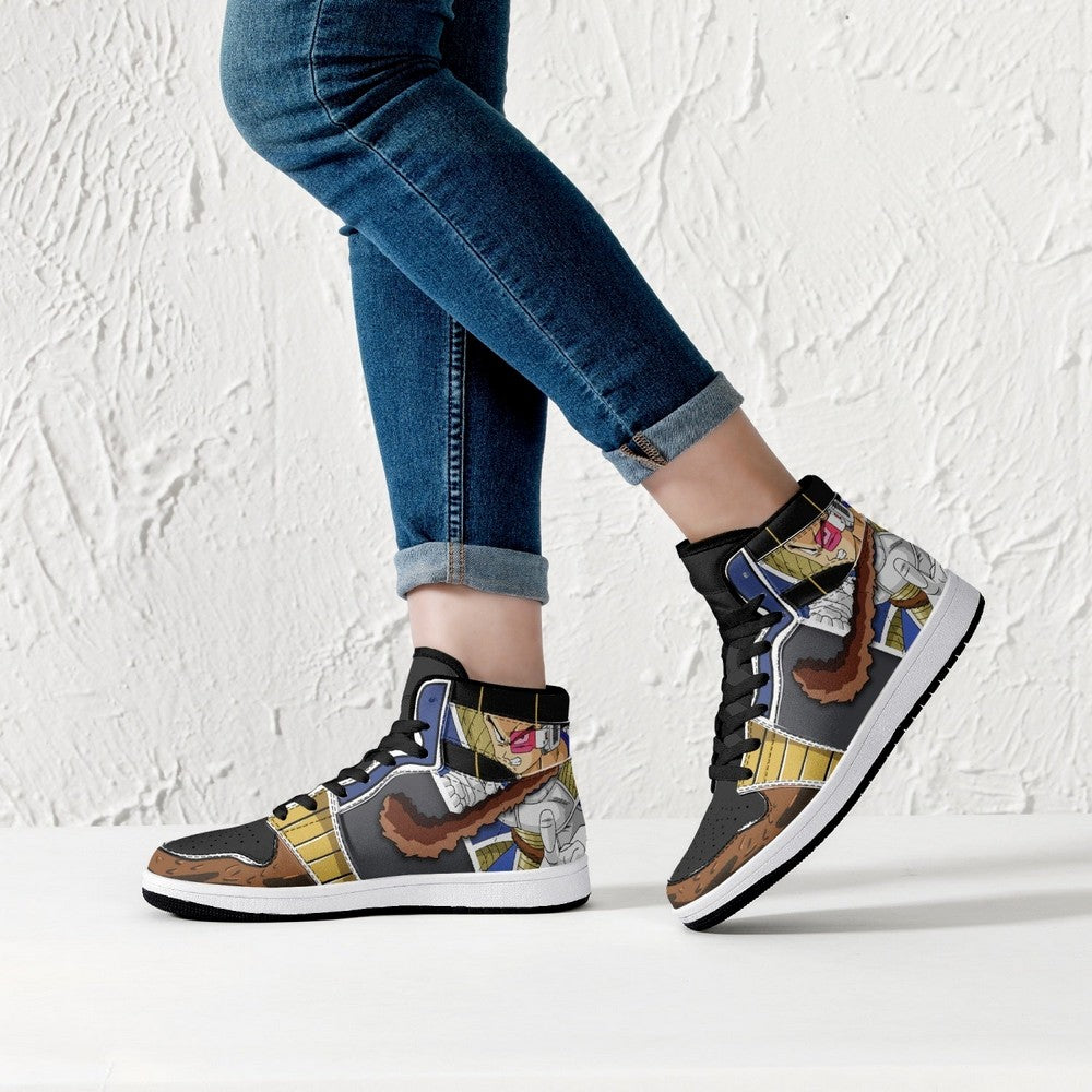 Vegeta and Great Ape Dragon Ball Z JD1 High Top Shoes